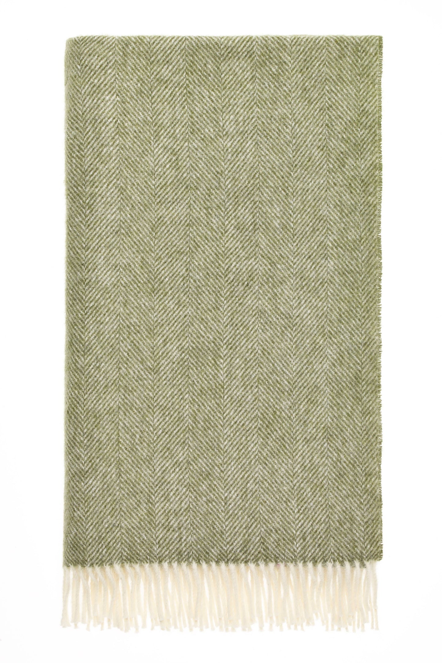 100% British Wool Range - Made in England: Green