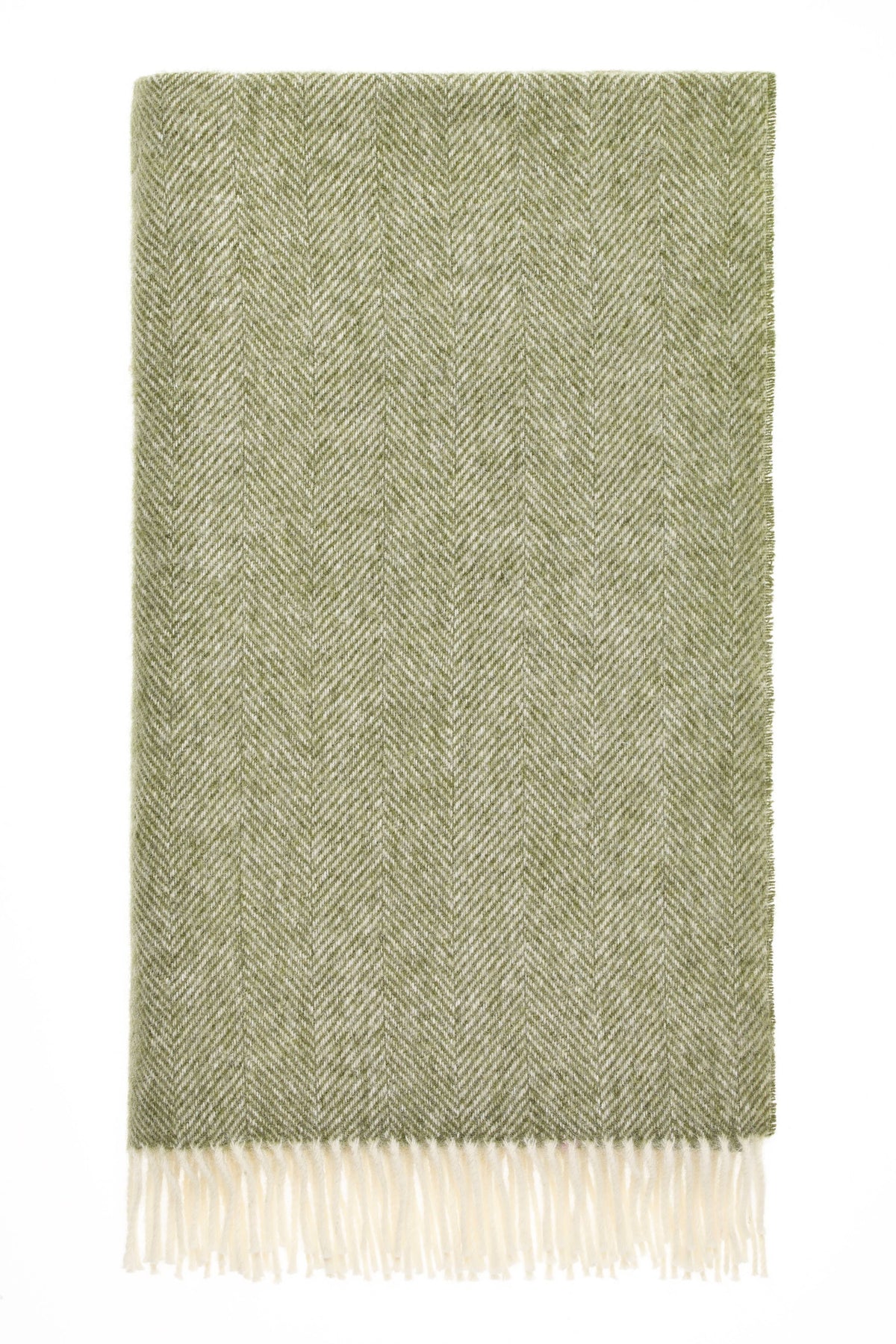 Herringbone 100% British Wool: Camel