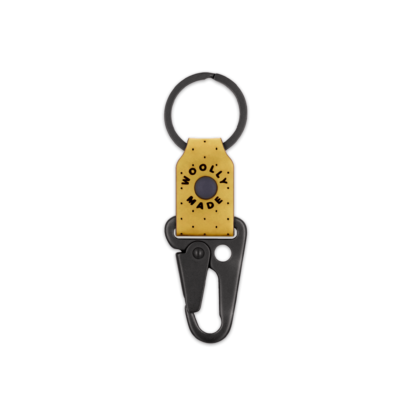 Woolly Made - Clip Keychain: Tan