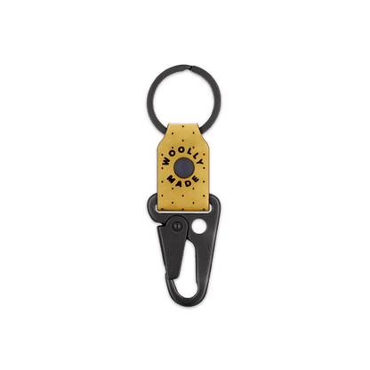 Woolly Made - Clip Keychain: Tan