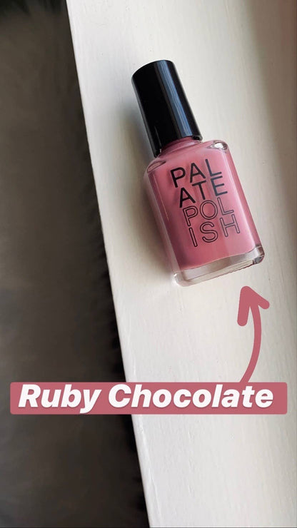 Palate Polish - Ruby Chocolate Nail Polish
