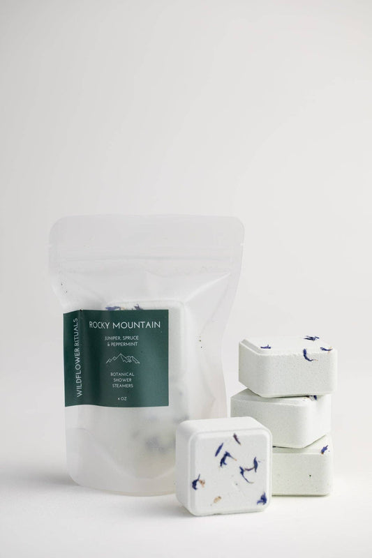 Botanical Shower Steamers - Juniper Spruce Peppermint