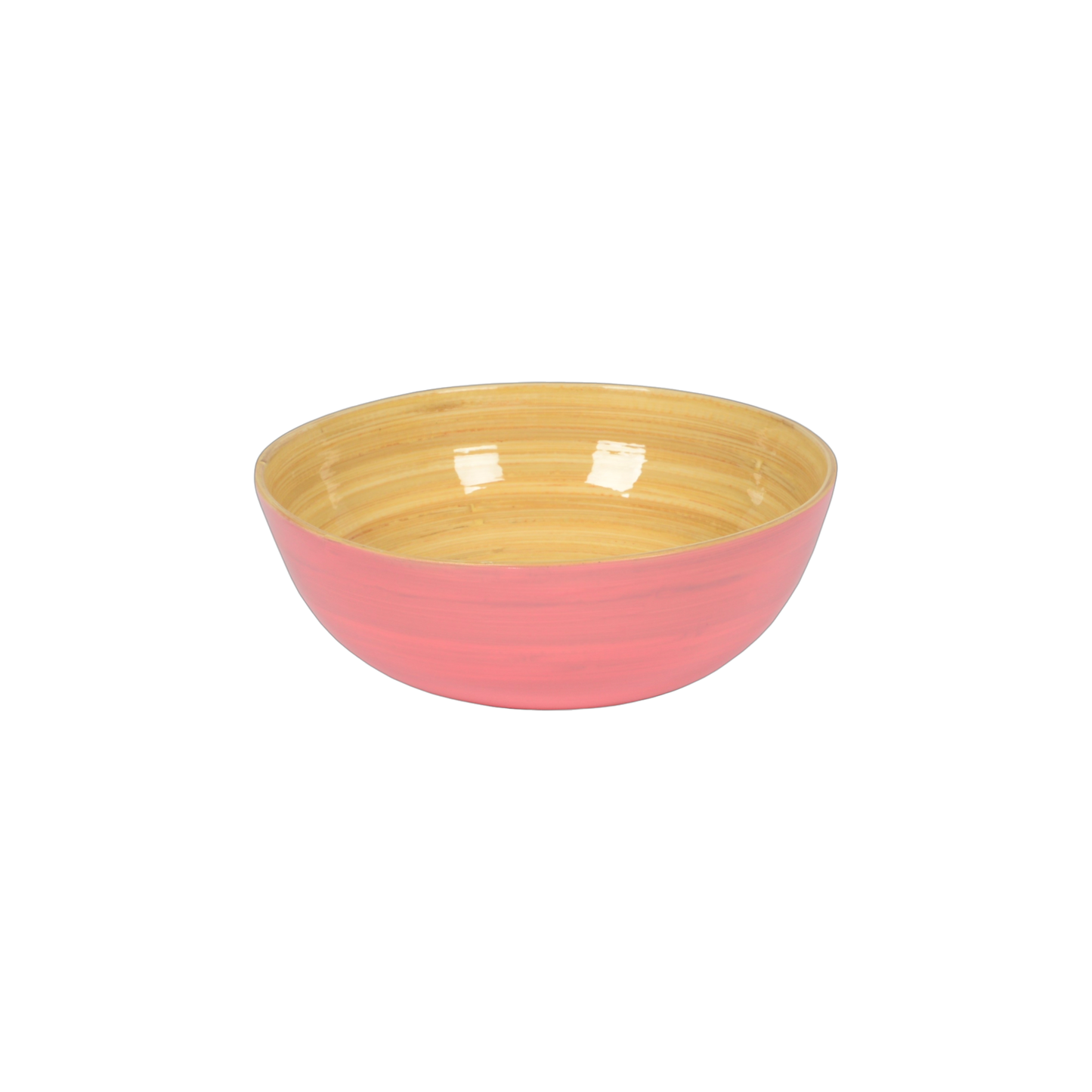 Bamboo Salad Bowl: White