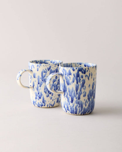 Indigo Fleck Mug 14oz