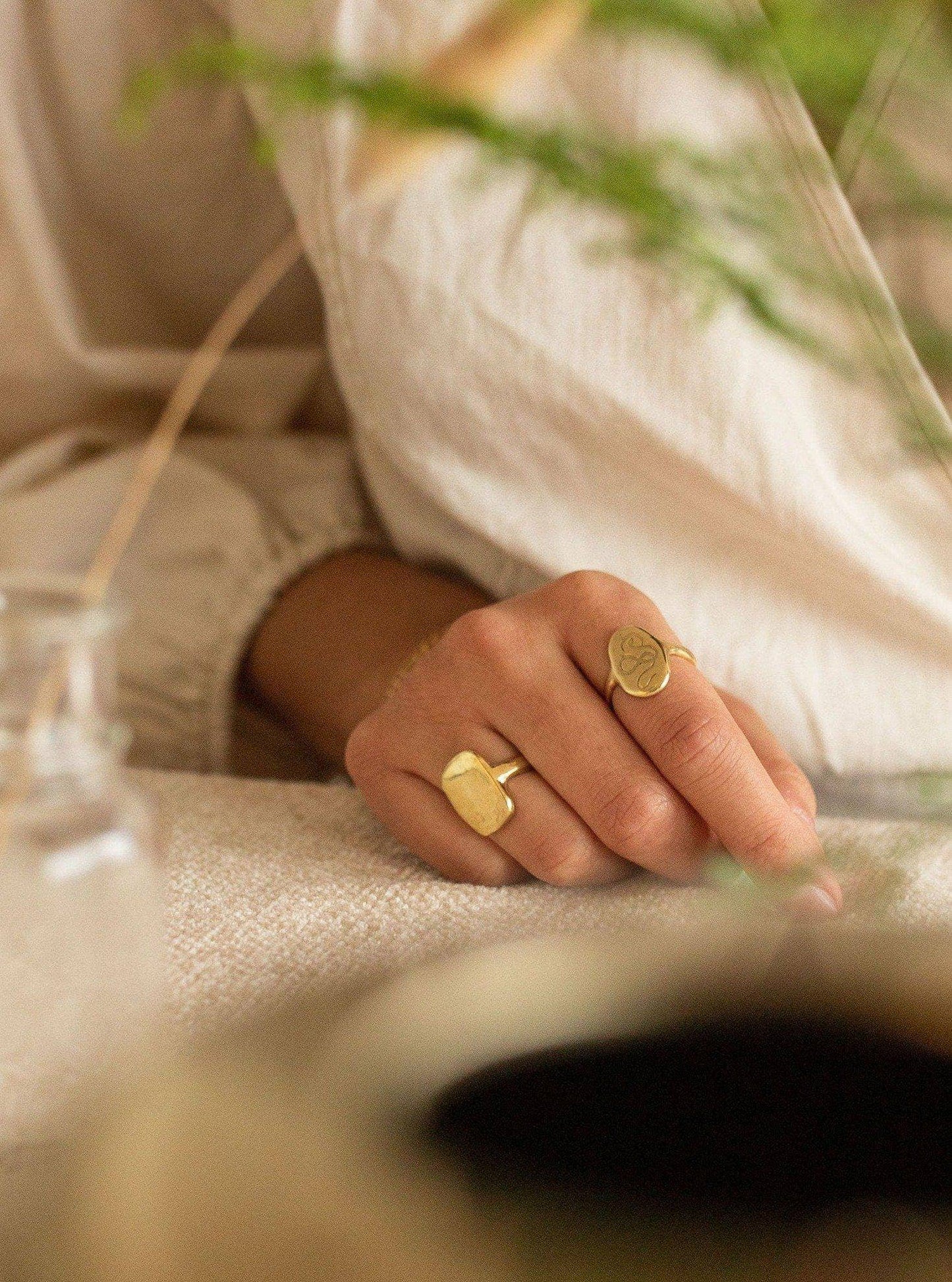 Ingot Ring: Brass