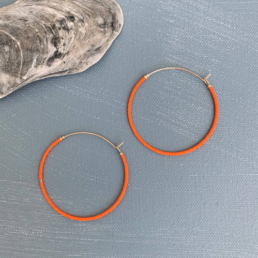 Beaded hoop Marigold