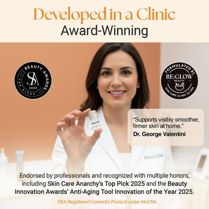 ReGlow - Award Winning Micro Infusion System - Stem Cells & Exosomes : 1.5 Months Supply - Stem Cell + Exosomes