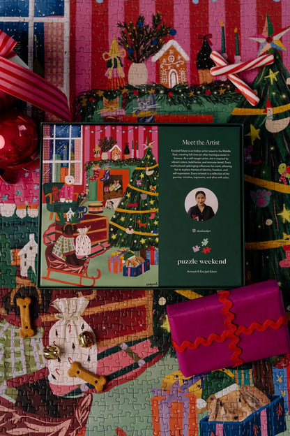 Furry & Festive 1000 Piece Jigsaw Puzzle