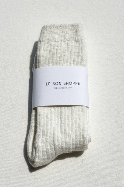 Cottage Socks: Ht.Grey