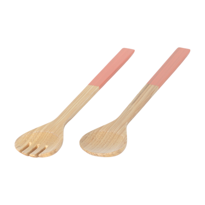 albert L. (punkt) Inc. - Large Bamboo Server Set: Navy Blue