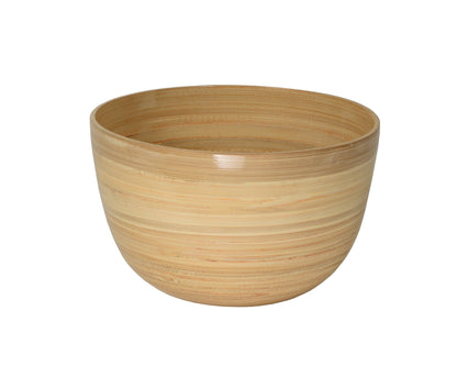 Bamboo Serving Bowl: White