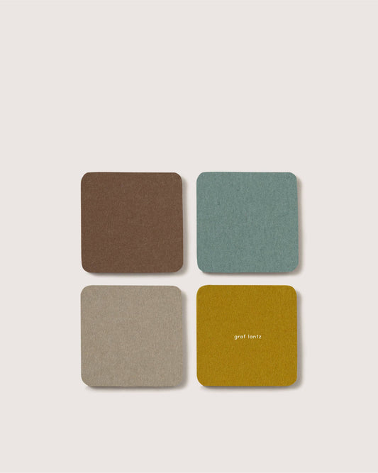 London Fog- Merino Wool Square Coasters