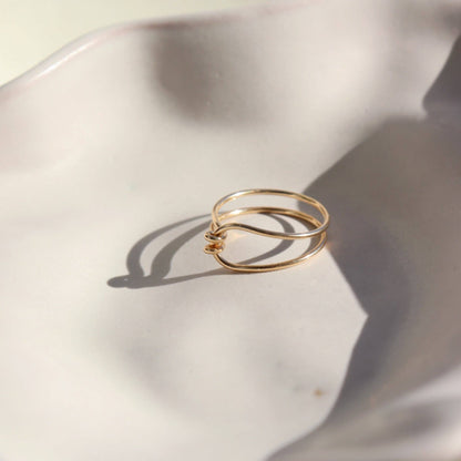 Barrel Ring: 14k Gold Fill