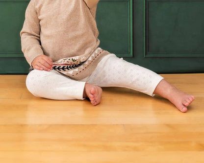 Fair Isle Knit Dress Navy Blue / 3-6M