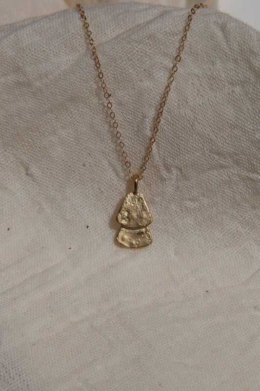 Pamoza Necklace Gold Vermeil 18"