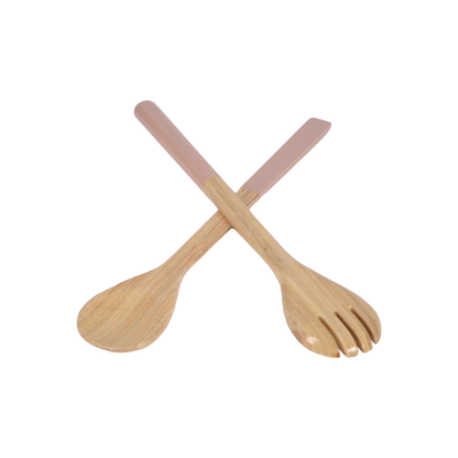 Bamboo Server Set: Dove Blue