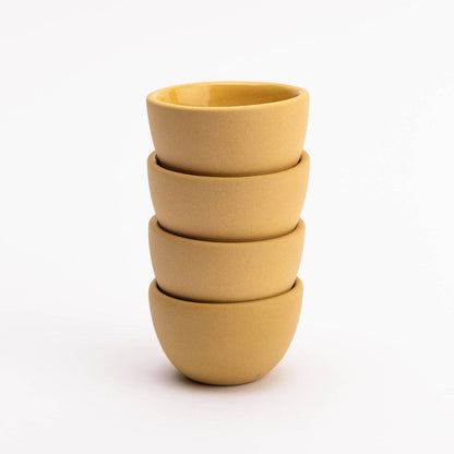 The Stacking Thimble Cup Handmade Ceramic : Dune