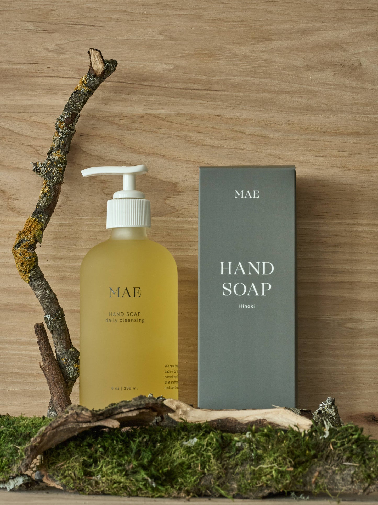 MAE - Hinoki Clean Hand Soap - Vegan, Essential Oil