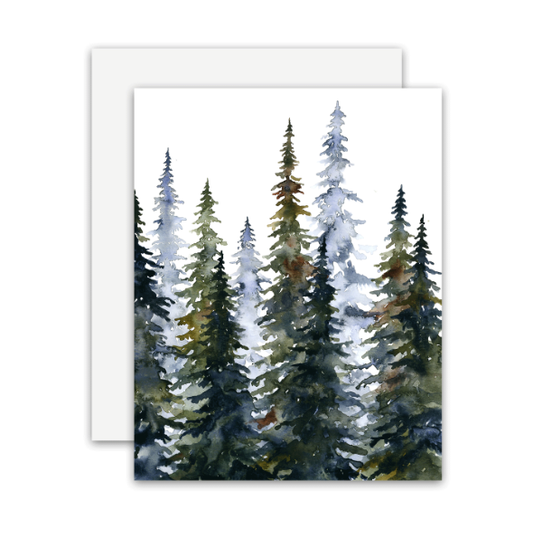 Jackson Pine Card Blank Inside