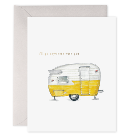 Camper Love | Anniversary & Love Greeting Card: 4.25 X 5.5 INCHES