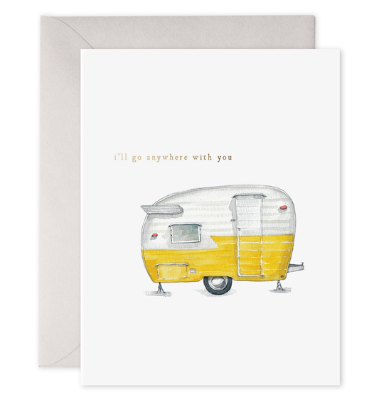 Camper Love | Anniversary & Love Greeting Card: 4.25 X 5.5 INCHES