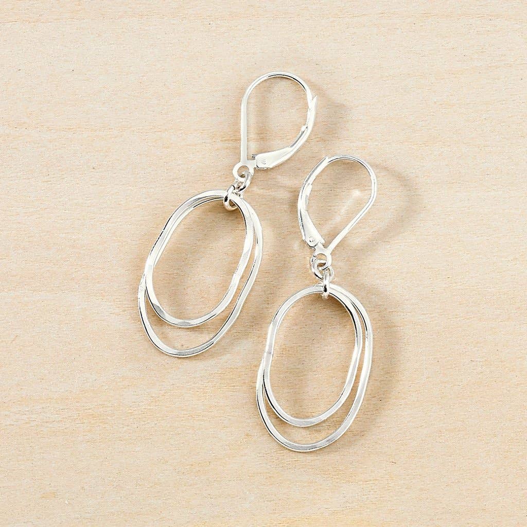 Stacked Oval Drops Gold Filled