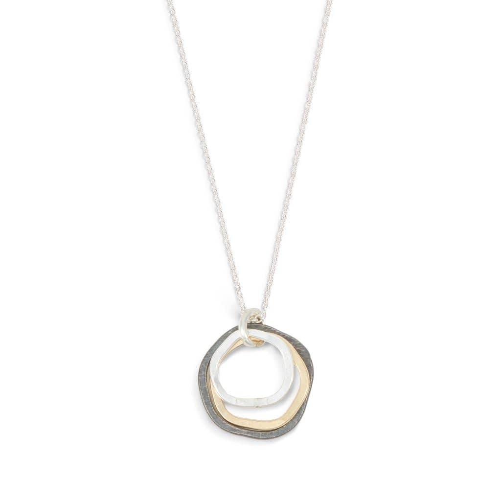 Mixed Metals Mini Caldera Necklace