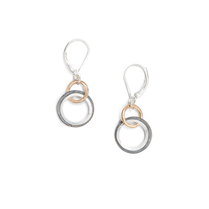 3 Mixed Metal Earrings