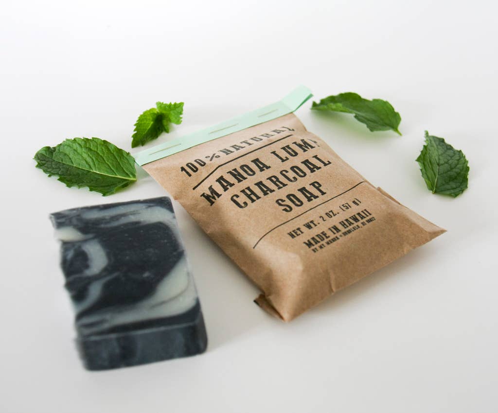 2oz Charcoal Peppermint Face Soap