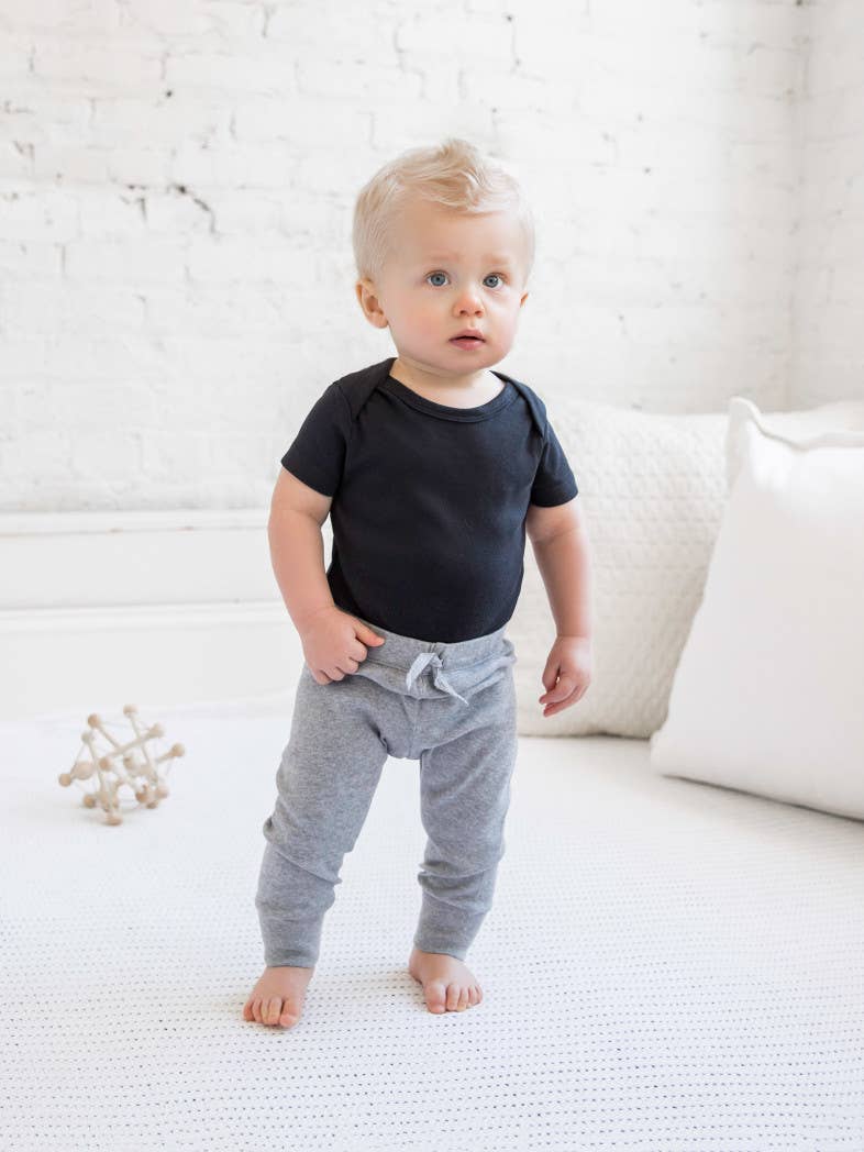 Organic Baby Cruz Jogger - Heather Grey