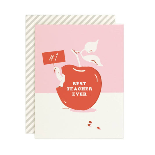 Best Teacher Ever Greeting Card