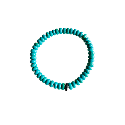 Market and King - Candy Stretch Bracelets: Red Jade
