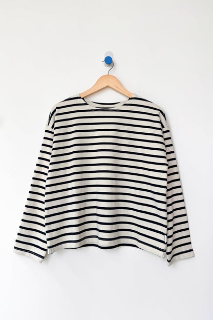 Sailor Top: NAVY STRIPE