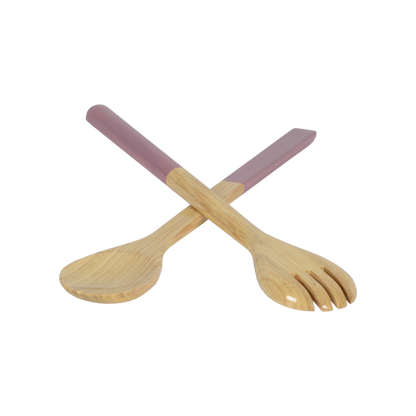 Bamboo Server Set: Dove Blue