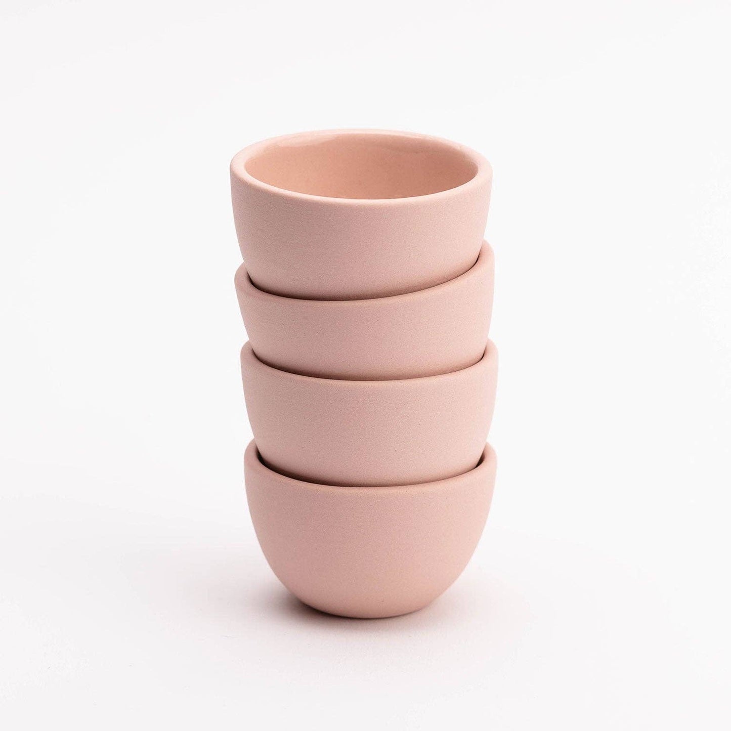 The Stacking Thimble Cup Handmade Ceramic : Dune