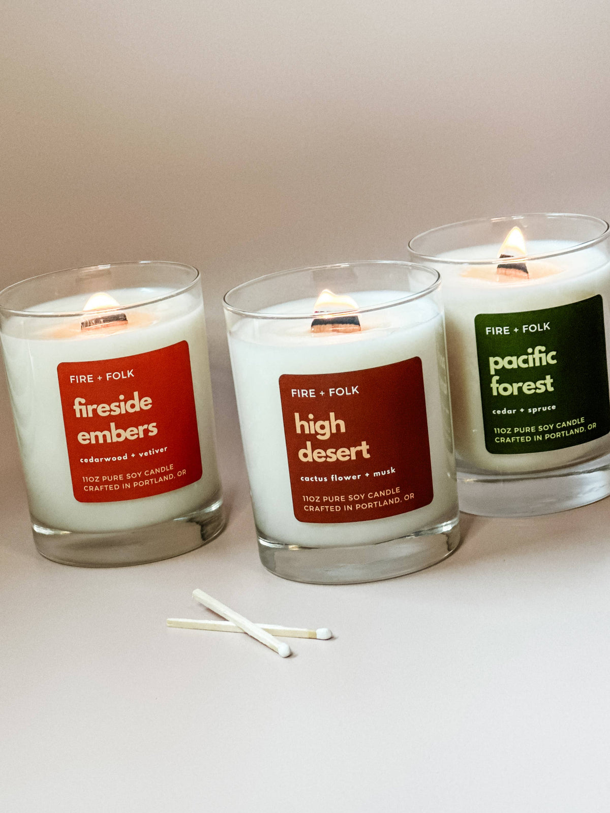 Forest Bathing | 11oz Wood Wick Soy Candle