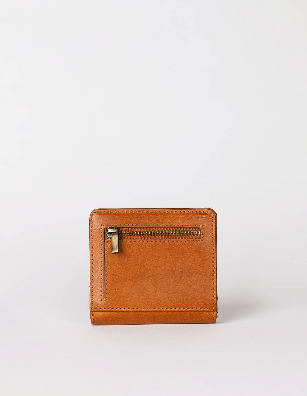 Alex Fold Over Wallet - Wild Oak Soft Grain Leather