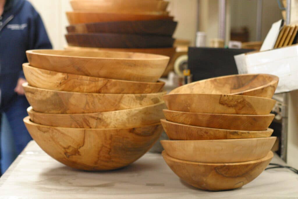 10" Classic Round Spalted Maple Bowl