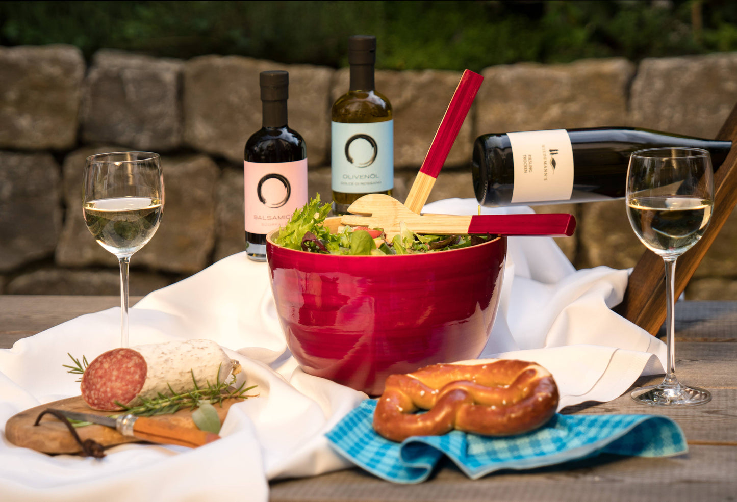 Bamboo Family Bowl: Dove Blue