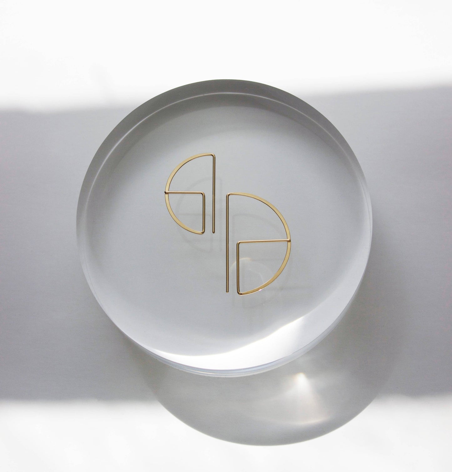 Sm. Round Profile Earrings: 14K Gold Fill