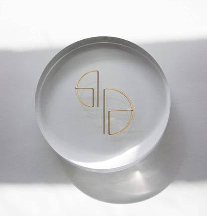 Sm. Round Profile Earrings: 14K Gold Fill