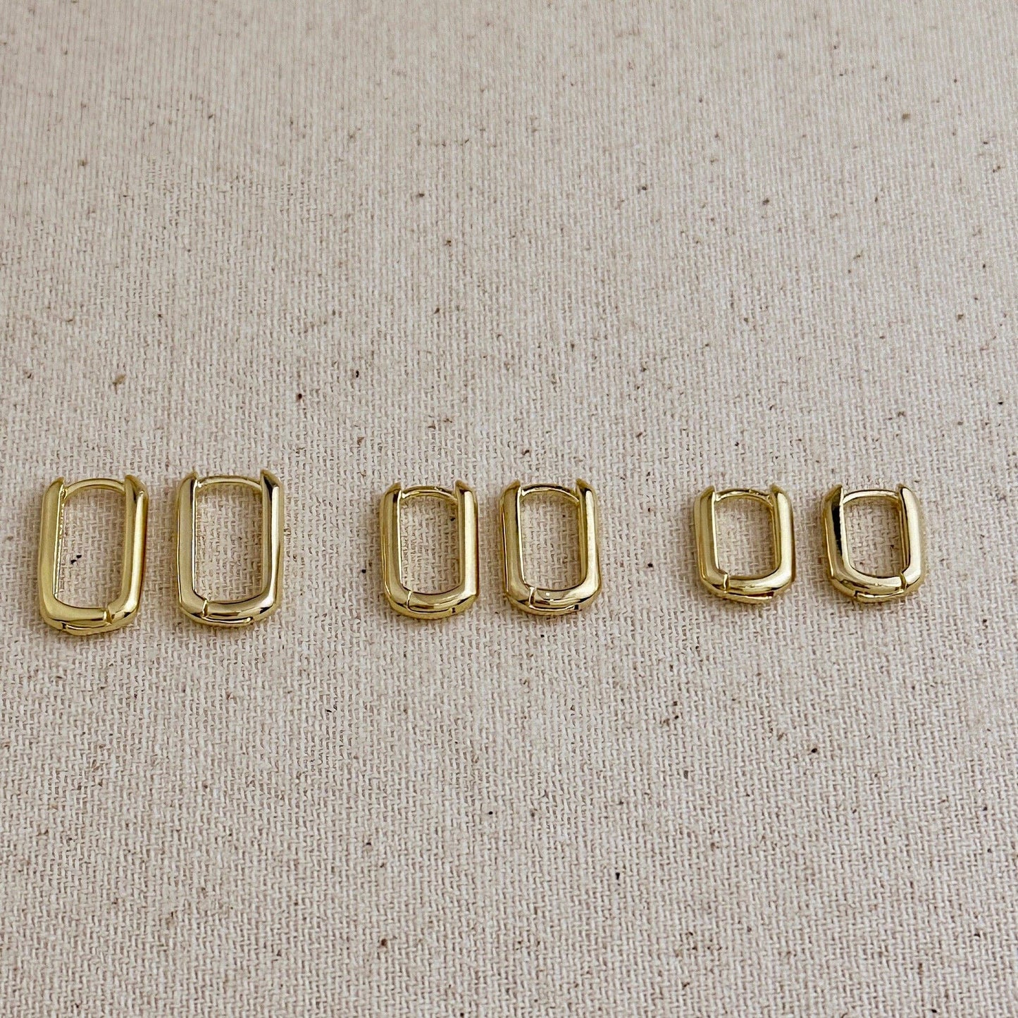 The Emma Huggies 18k GF