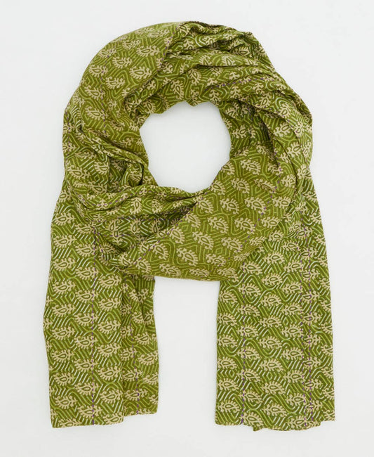 Anchal - Kantha Long Scarf - No. 250605
