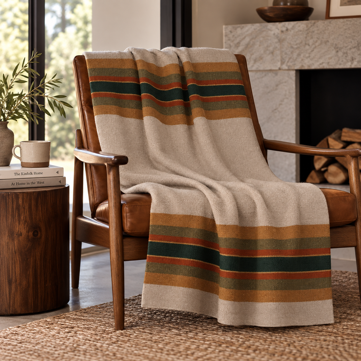 Lodge Stripe - Cotton Knit