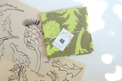 Artichokes Cotton Tea Towel