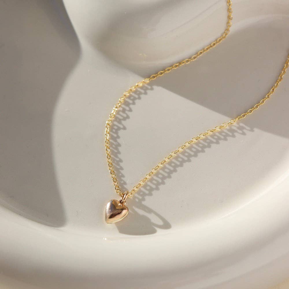 Heart Necklace 14k Gold Fill