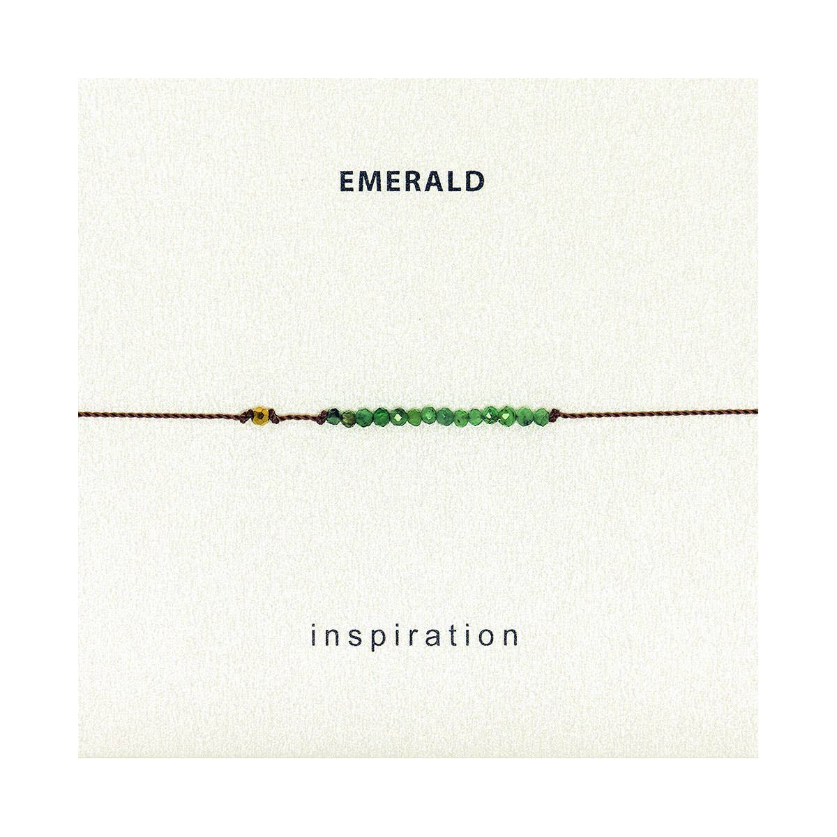 Emerald Bracelet