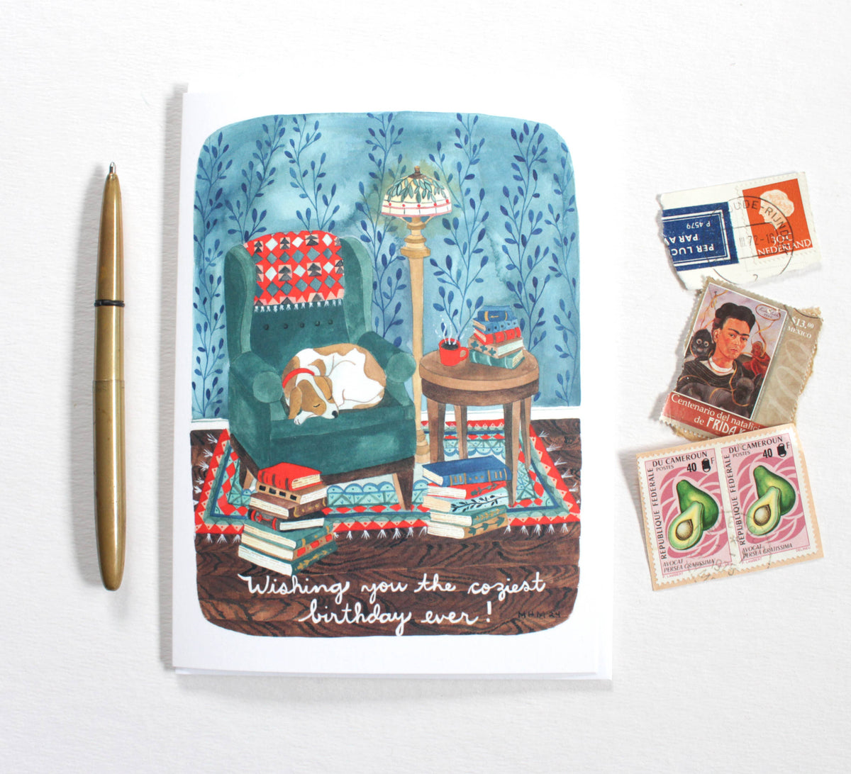 Coziest Birthday Ever Blank Card
