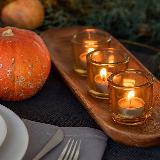 Pure Beeswax Tea Light Candles Ivory