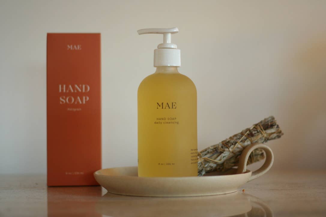 MAE - Petitgrain Clean Hand Soap - Vegan, Essential Oil